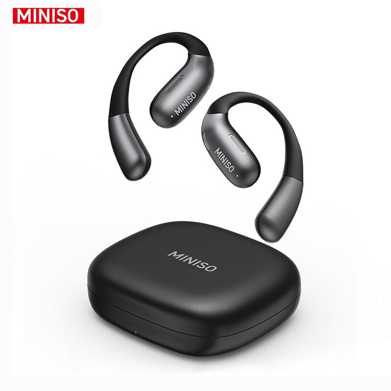 MINISO X28 OWS Translation Open Ear Wireless Bluetooth Earbuds Support 148 Languages Real Time Bluetooth Translation HIFI Sound Quality Sports Headphones IPX5 Waterproof With microphone