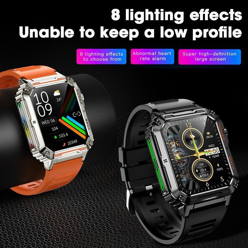 Multifunctional Smart Watch, Fashion Digital Smart Watches with AI Voice Assistant, Sports Watch with Bluetooth-compatible Call & Multi-sport Mode for Men & Women