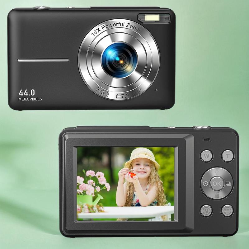 Digital Camera for Fall Gift, Portable FHD 1080P Digital Cameras, Compact Small Vintage Camera for Vlogging, Photography & Video, Point & Shoot Camera Electronics, Point Shoot Digital Camera, Vlogging Camera Electronics, Digital Camera