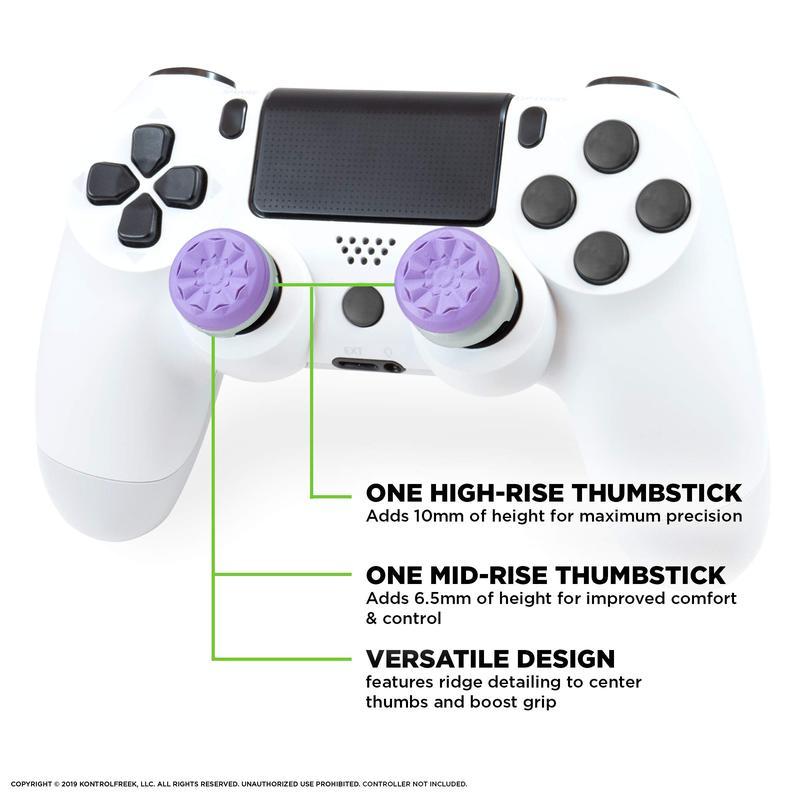 FPS Freek Galaxy Black for Xbox One and Xbox Series X Controller  2 Performance Thumbsticks  1 High-Rise, 1 Mid-Rise  Black Xbox Controller accessories, grip for controllers Console Smartphone