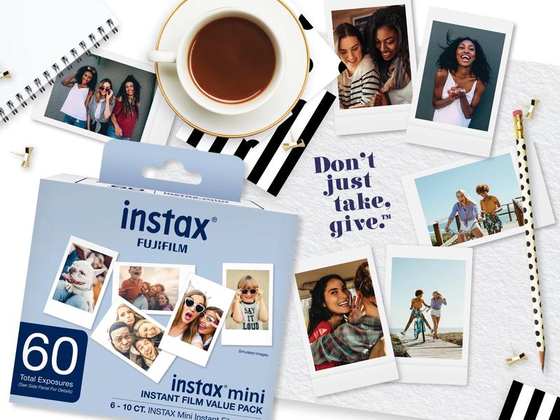 Fujifilm Instax Mini Instant Film, 60 Exposures -