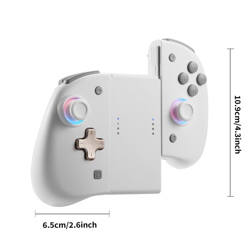 Wireless Controller for Switch, Game Controller for Switch Switch OLED, Ergonomic Joycon Replacement with Motion-Control Map Button