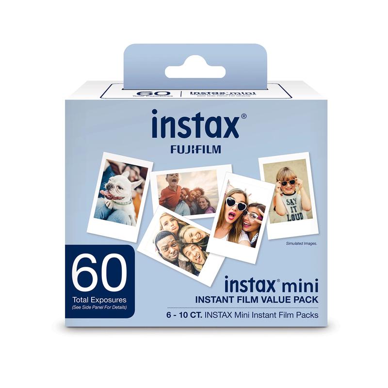 Fujifilm Instax Mini Instant Film, 60 Exposures -