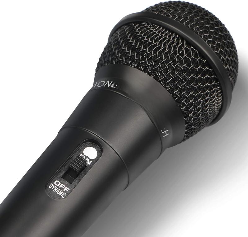 Wired Microphone, Karaoke Microphone, Handheld Microphone for Singing, Mic Karaoke with 2.5m , Vocal Dynamic Mic for Speaker, AMP, Mixer, DVD