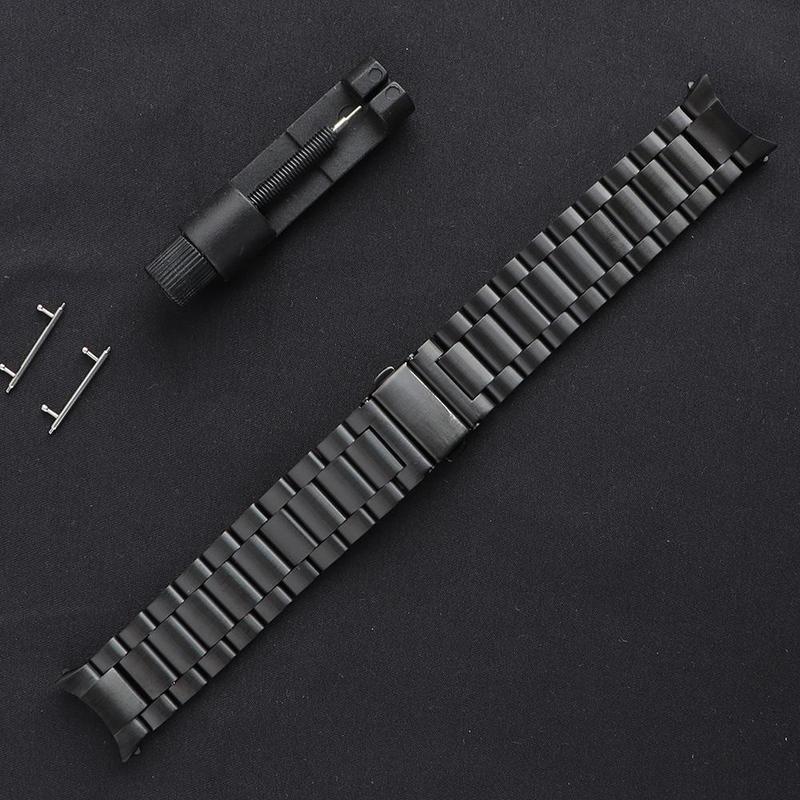 Stainless Steel Watch Band (Band Only), 1 Count Replacement Watch Band with Tool, Watch Accessories Compatible with Samsung Galaxy Watch 7 6 5 4 40mm 44mm