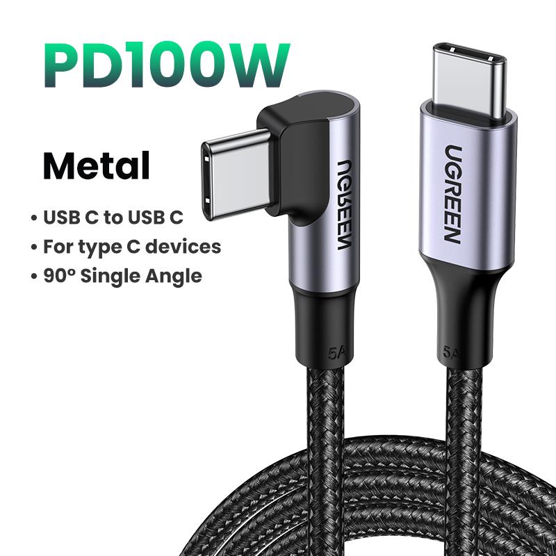 UGREEN 100W USB C Fast Charging Cable for iPhone 15 Series Samsung S24 S23 Ultra iPad Macbook Switch Adapter Connection--Black Friday