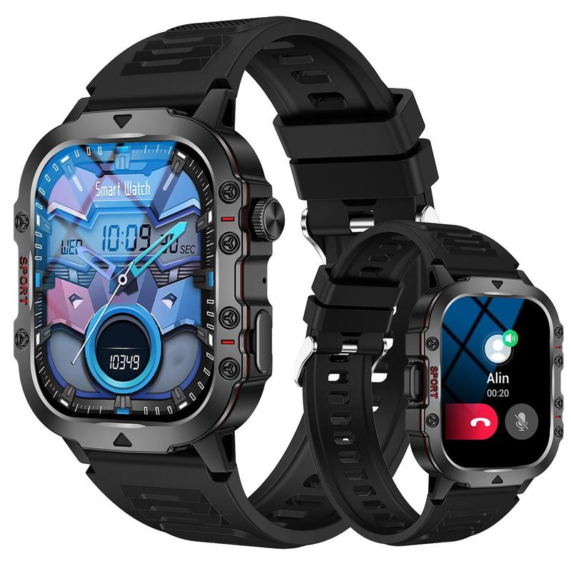 Multifunctional Smart Watch with Multiple Sports Modes, Fashion Digital Watch with Phone Call & Music Control, Sports Watch for Women & Men