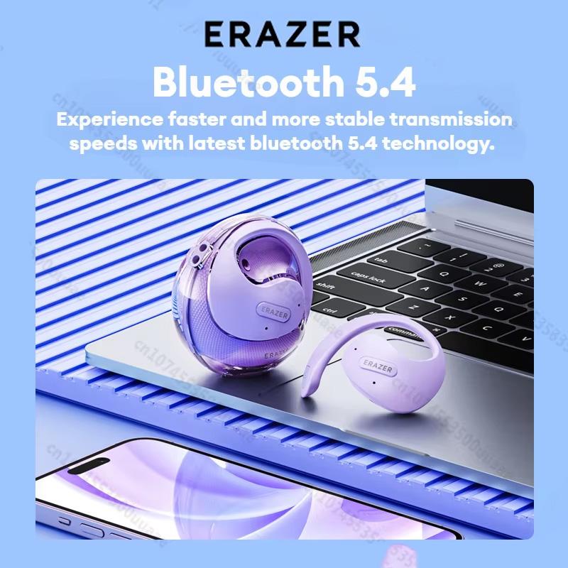 ERAZER True Wireless Open Ear Earphones Bluetooth Bluetooth Headphones TWS Sports Wireless Earphone Waterproof HIFI Sound Bass Quality Earbuds