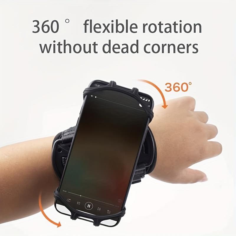 Spring Detachable 360-Degree Rotatable Phone Arm Strap, Summer Adjustable Phone Holder Band, Cell Phone Holder Armband, Phone Holder Hand Strap, Phone Accessories