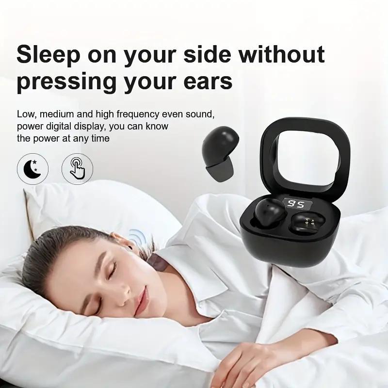 In-ear Design Wireless Earphone, Wireless Earphones, Dual-ear Sleep TWS Sports Fitness Running Earphones, Headphone for Men and Women Christmas Gifts for Friends