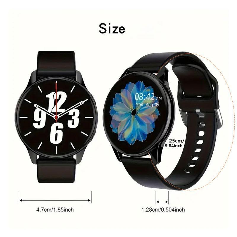 Smart Watch for Men & Women, Sports Watch with Wireless Call Dial, Incoming Call Alert & Rejection, Message Alert View, Multiple APP Alerts & Custom Wallpaper, Fashion Watch Compatible with iPhone Andriod