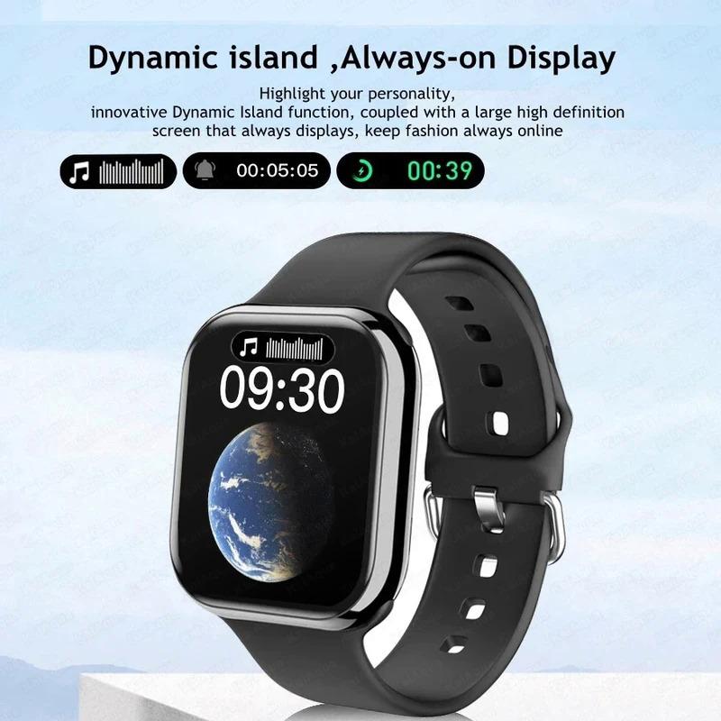 New Smart Watch 10 49mm Amoled Screen Smartwatch High Refresh Rate Bluetooth call Wireless Charging Men Women For Sport GPS 2024