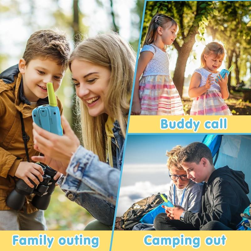 Kids Walkie Talkies Toys for Boys Girls,Toys for 3-12 Year Old,Walkie Talkies for Kids 22 Channels 2 Way Radio Toy with Backlit LED Flashlight, 3 Miles Range for Outside,Camping Outdoor Games