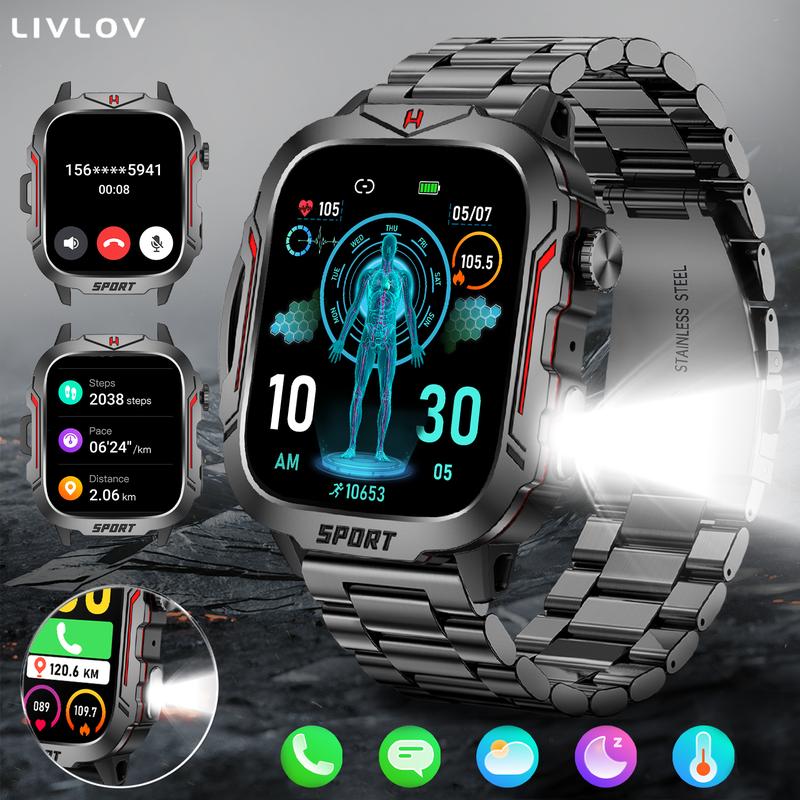 Smart Watch with Running Pace, 1.96