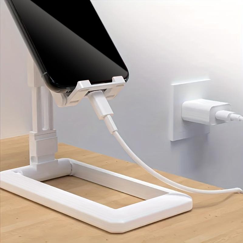 Portable Foldable Phone Holder, Adjustable Mobile Phone Stand, Desktop Stand for Live Video, Mobile Phone Accessories for Home Office