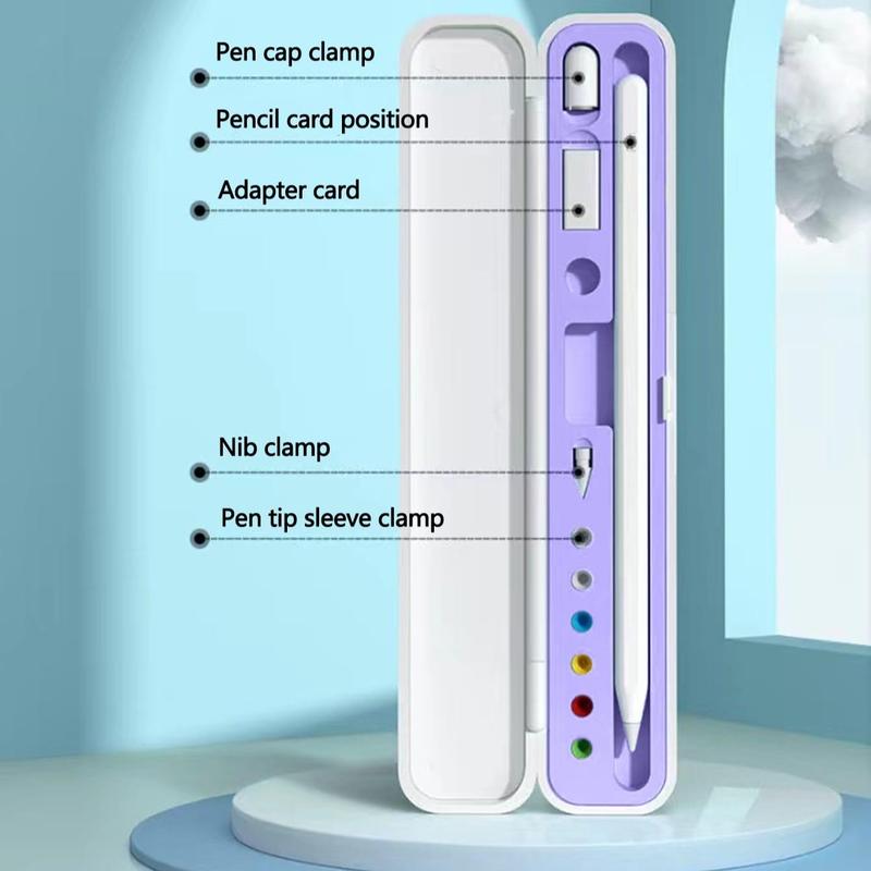 Stylus Pen Box, Plain Stylus Pen Box for Apple Pencil, Tablet & Computer Accessories(Without Pencil)