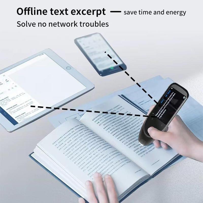 Electronic Translation Pen, Multi-function Translator, Electronic Portable Smart Pen, Digital Scanning Translation Pen, Supports Two-way Translation