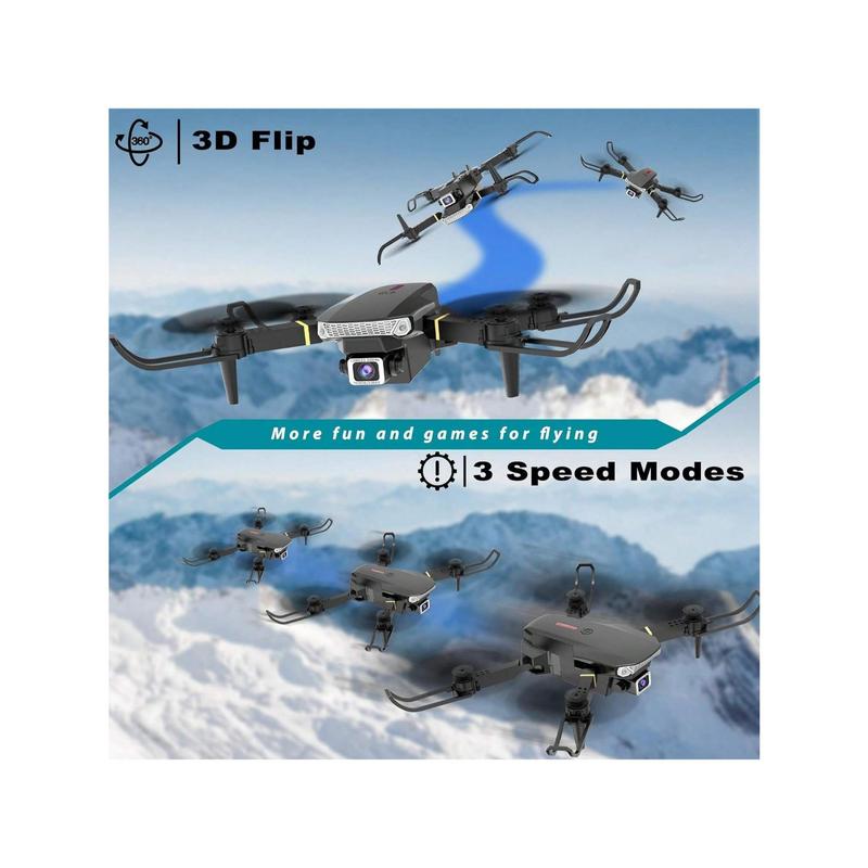 The latest foldable drones and application controls for 2024, FPV Live RC quadcopter with 4K camera, adult beginner accessories for folding