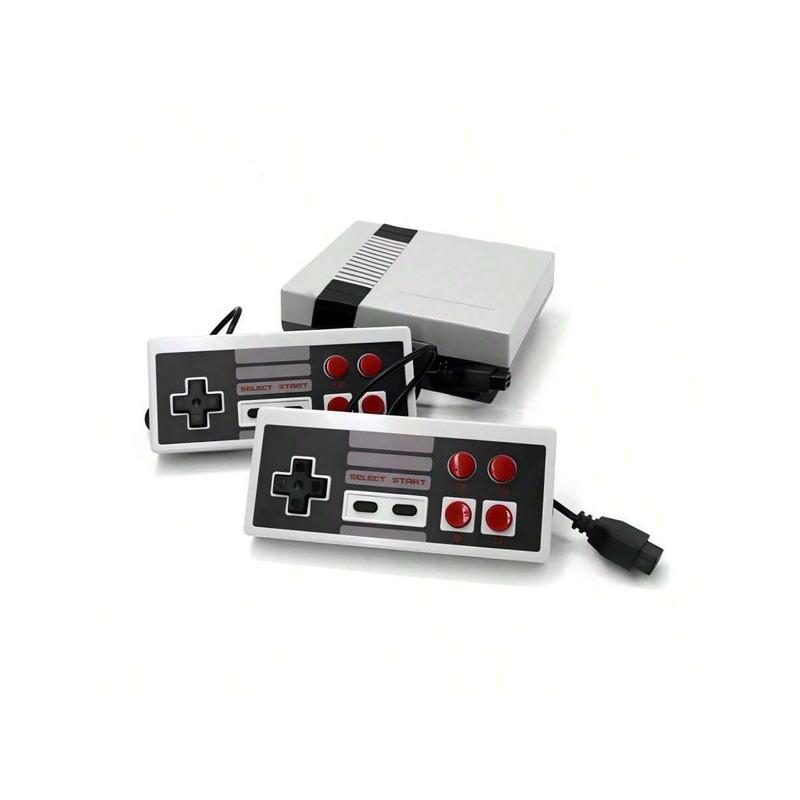 Classic 8-Bit 620 Mini Game Console, FC Red And White Dual Controller, Family Game Console, Built-In Hundreds Of Games, Will Bring You Countless Fun, This Is The Perfect Gift