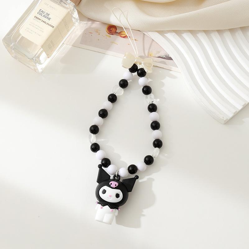 SANRIO Cute Cartoon Design Phone Chain, 1 Count Cute Phone Lanyard, Fashion Phone Strap for Women & Girls, Mobile Phone Decoration Accessories