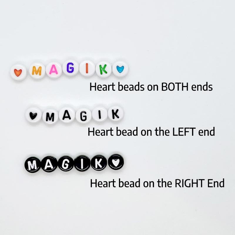 Magik Handmade Custom Name Charm Ornament Accessories for Stanley Cup Tumbler Handle Namg Tag Phone Charm Strap Decor Gift