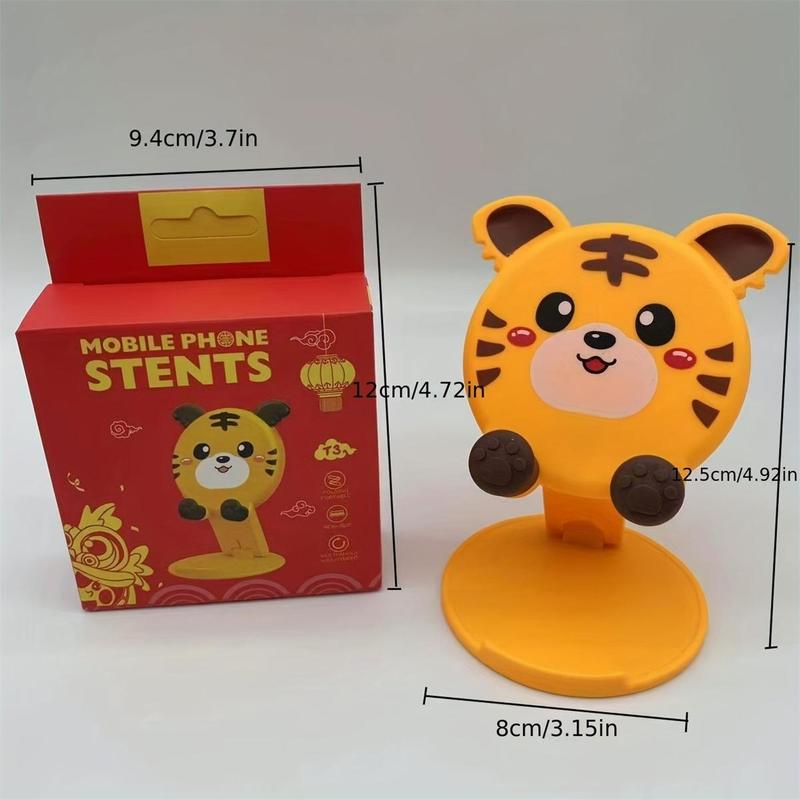 Cute Cartoon Animal-Design Phone Holder (1 Count), Cartoon-Animal Phone Stand, Desktop Phone Holder for Home Office Use