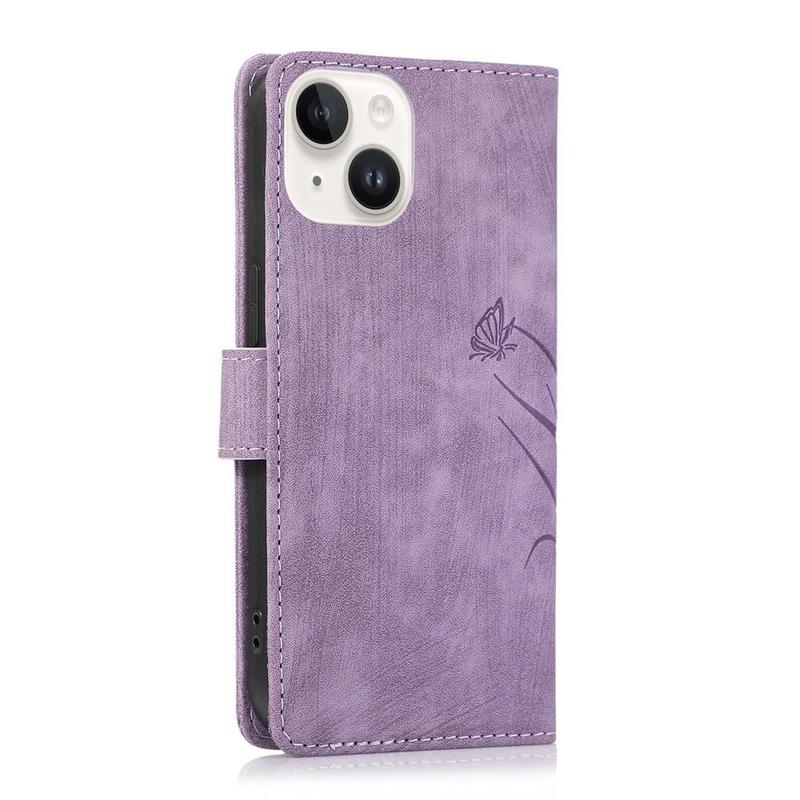 PU Leather Floral Pattern Phone Cases for iPhone 15 Pro Max 15Pro, Wallet Design Flip Phone Case with Card Holder & Lanyard, Shockproof Phone Protector for iPhone 11 12 13 14 15 Pro Max