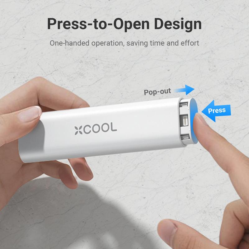 xCool CarryLink Multifunctional USB Adapter Kit in a Portable Design Card Cellphone