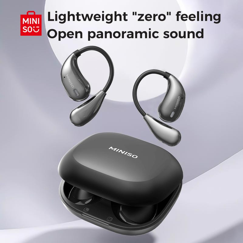 MINISO X33 AI Translation Wireless Earbuds Open Ear Bluetooth 5.4 Earphones Support 150 Languages Real Time Translation AI Headphones gaming Bluetooth headset HIFI sound quality call support Android Apple