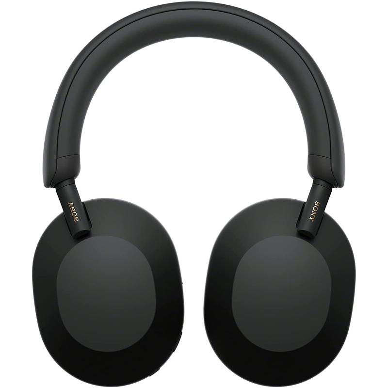 Sony WH-1000XM5 Wireless Industry Leading Noise Canceling Headphones, Black Audio Earphones Bluetooth Charging