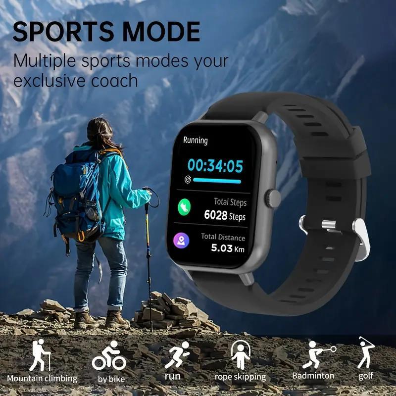 1.83 Inch Multifunctional Smart Watch, Fashion Digital Watch with Wireless Call Dial, Multi-sport Mode Sports Watch for Women & Men