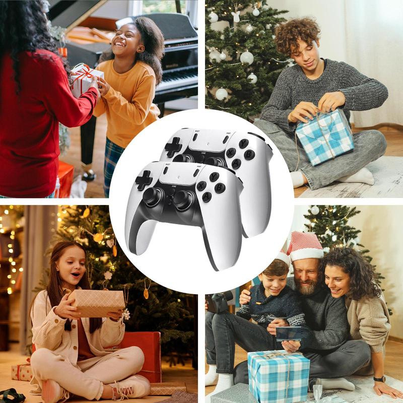 Retro Gaming Stick 23+ Consola de Juegos 4K Sistema de Salida HDMI, Plug and Play Consola de Juegos con Tarjeta TF de 64GB, Mando Inalámbrico de Atletismo Dual - Regalo para Jugadores de Todas las Edades Accesorios para Consolas de Juegos