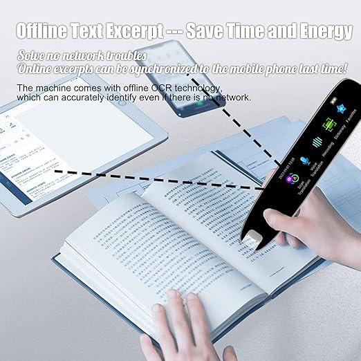 Christmas Gift, Translation Pen with Wifi, Versatile Translation Quick Check, Professional Translation Comparable To Professional Level 8 Translation Pen