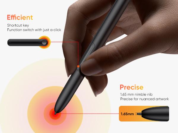 XP-Pen 12.2'' Wireless Touch Magic Drawing Pad Display Bluetooth X3 Pro Battery-Free Stylus Paper-Like Screen 16384 Pressure Levels 8GB + 256GB