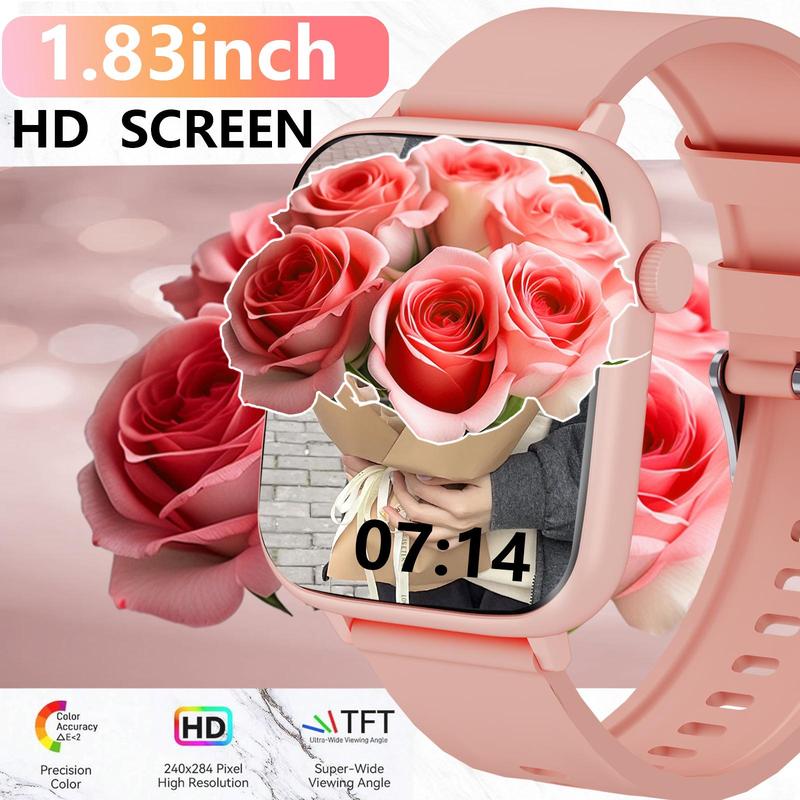 Multifunctional Smart-watch, Fashion Digital Android Touch Screen Watch for iPhone Andriod Watch, Multiple Sport Modes Sports Smart Watches for Women & Men