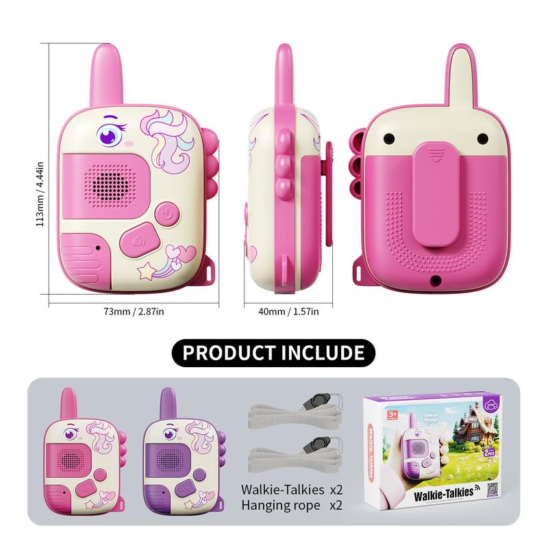 Walkie-Talkies Children's walkie-talkies wireless remote transmission of pagers outdoor conversation cartoon toys Audio Radio