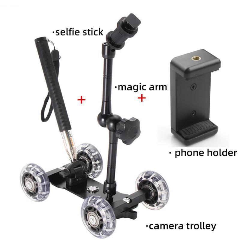 Camera Track Camera Car Set, Mini Track Camera Car Set, Camera Accessories for Photography