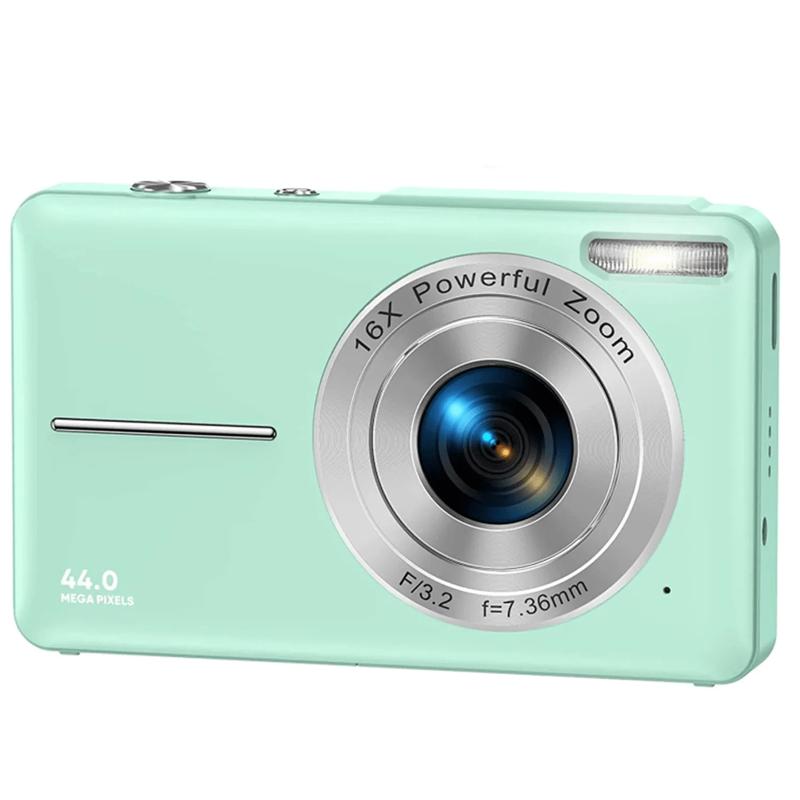 Fall FHD 1080P Digital Cameras with SD Card, 16X Digital Zoom Camera, Compact Camera Point and Shoot Digital Cameras Portable Point and Shoot Camera Digital for Gifts, Back To School Gifts, Boyfriend Gift