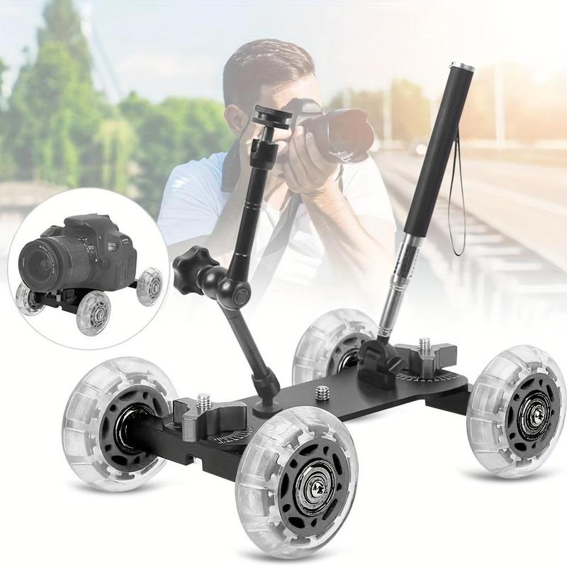 Camera Track Camera Car Set, Mini Track Camera Car Set, Camera Accessories for Photography