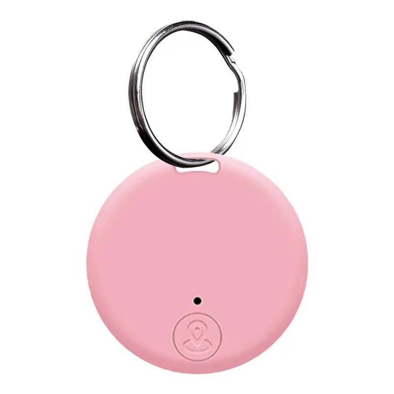 Smart GPS Tracker with Keychain, Summer Portable Lightweight Anti-lost GPS Locator, Portable Accuracy Positioning Device for Pets, Cats, Dogs, Wallets & Keys