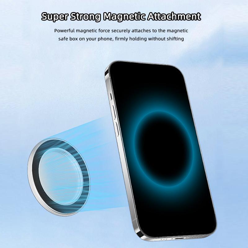 Magnetic Selfie Mirror, Portable Mini Selfie Mirror, Selfie Accessories Compatible with iPhone 16 & All Phones, Mobile Phone Accessories