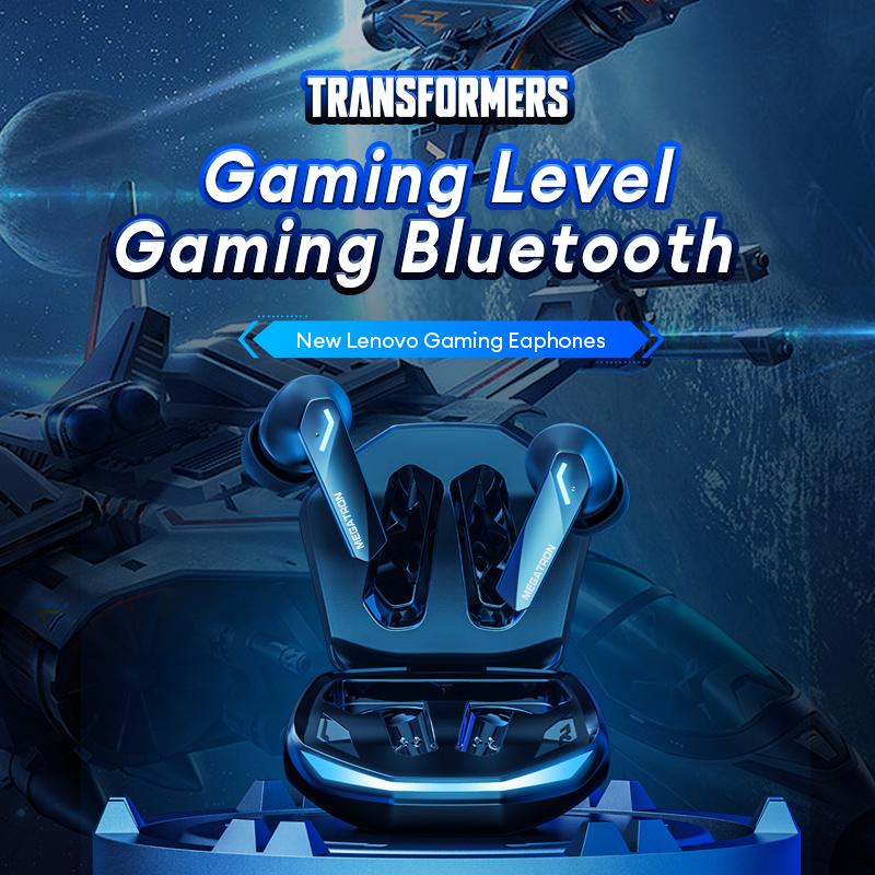 Transformers TF-T10 Optimus Wireless Earbuds Bluetooth 5.4 Headphones, Earbuds Noise Cancelling, Energy Saving, IPX5 Waterproof with Mic, Gaming Earbuds 60 Hrs Playtime, Compatible Android iOS Phone