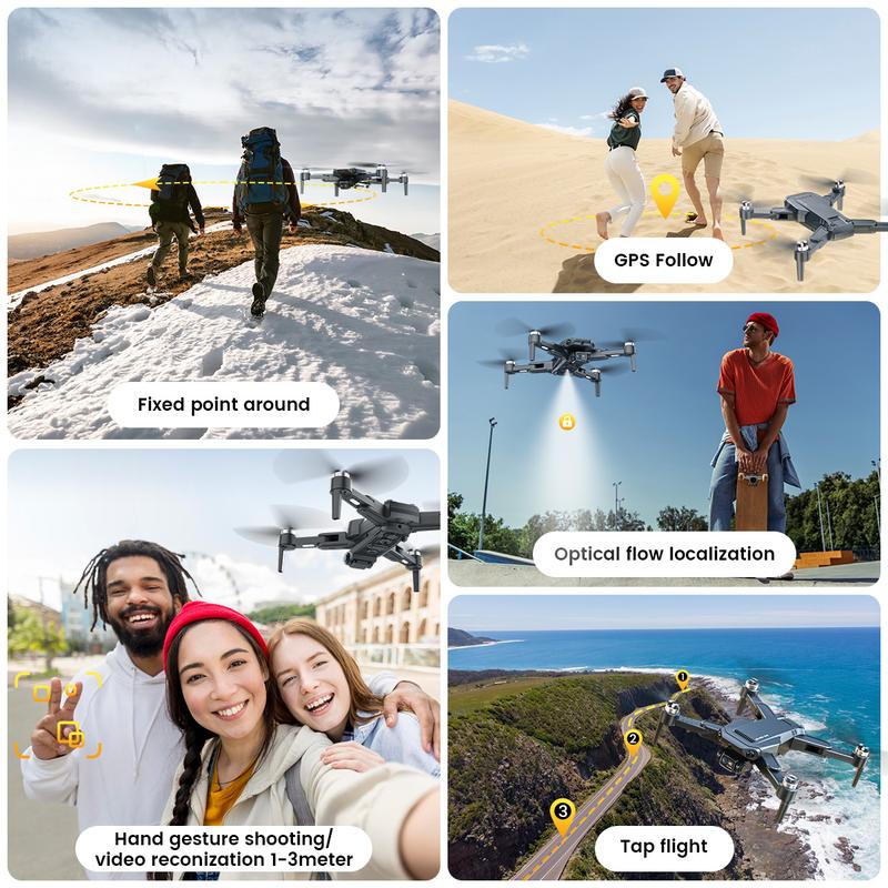 B3 Pro GPS Drone: Precision Flight, 720P Camera, Intelligent Controls - Elevate Your Aerial Experience!