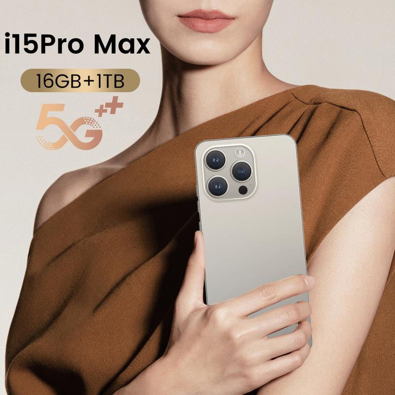 New i 15 Pro Max Large-screen Smartphone All-in-one - Powerful Performance, Stylish Appearance, Enjoy the Charm of Technology