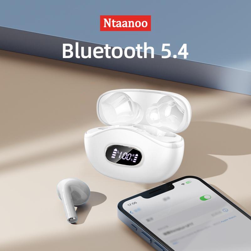 [Christmas Sale] 2024 Wireless Bluetooth 5.3 Smart Earbuds with Noise-Canceling Microphone for Sports Men and Women with Stereo Bass and 40 Hours of Standby Time