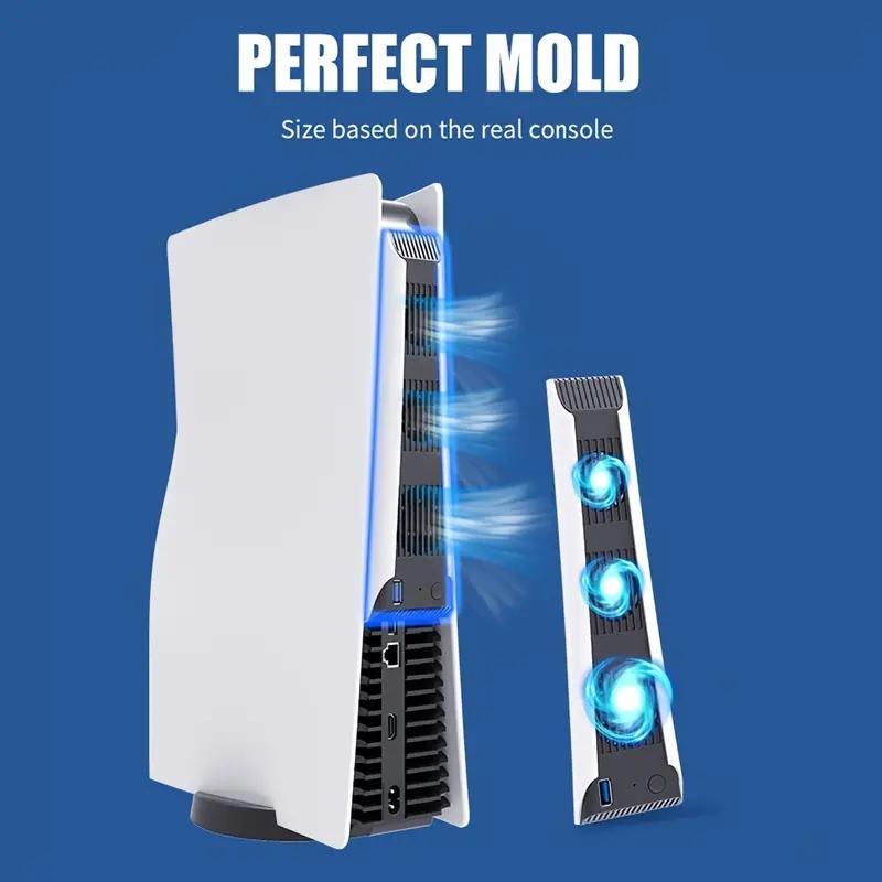 Cooling Fan for PS5 (Not Applicable to PS5 Slim), Host Fan, Cooling Fan, Auxiliary Cooling Radiator