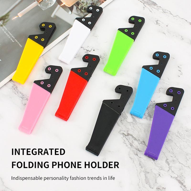 V-shaped Phone Holder, Portable Foldable Phone Stand, Desktop Phone Holder, Phone Mount for Home Office, Universal Phone Accessories