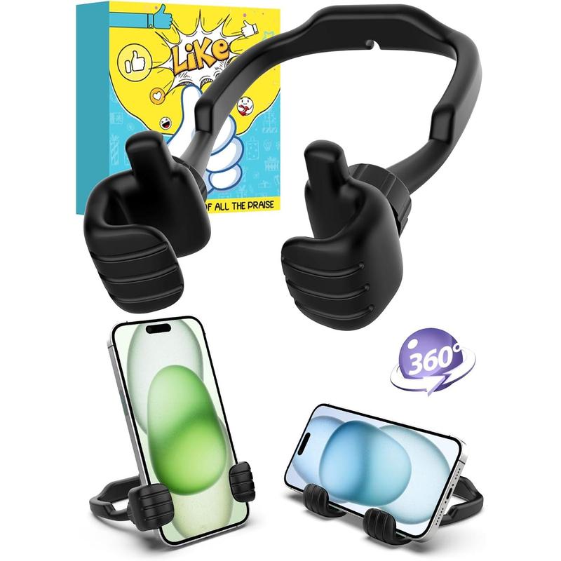 Stocking Stuffers for Teens Boys Adults Kids Gifts for Men Women Christmas: Thumbs Up Lazy Phone Stand Cell Phone Holder Stand Gifts for Teenage Girls Wife Ideas Funny Gag Gadgets Who Have Everything