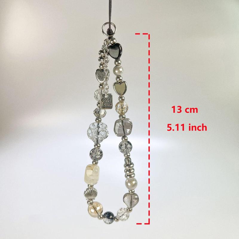 Vintage Design Phone Chain, Multipurpose Beaded Phone Lanyard, Phone Strap for Women & Girls, Fashion Phone Accessories for Daily Use