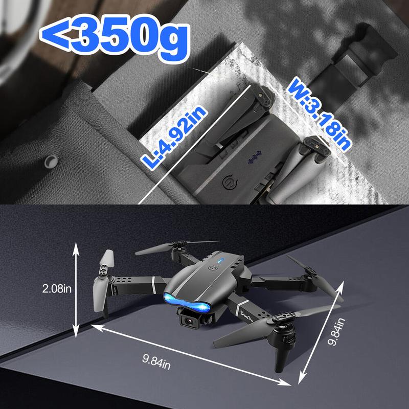 Drones Quadcopter 5G 4K GPS Drone x Pro with HD Dual Camera WiFi FPV Foldable RC